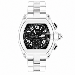 Cartier Roadster XL W62007X6  Chronograph Black Dial Watch